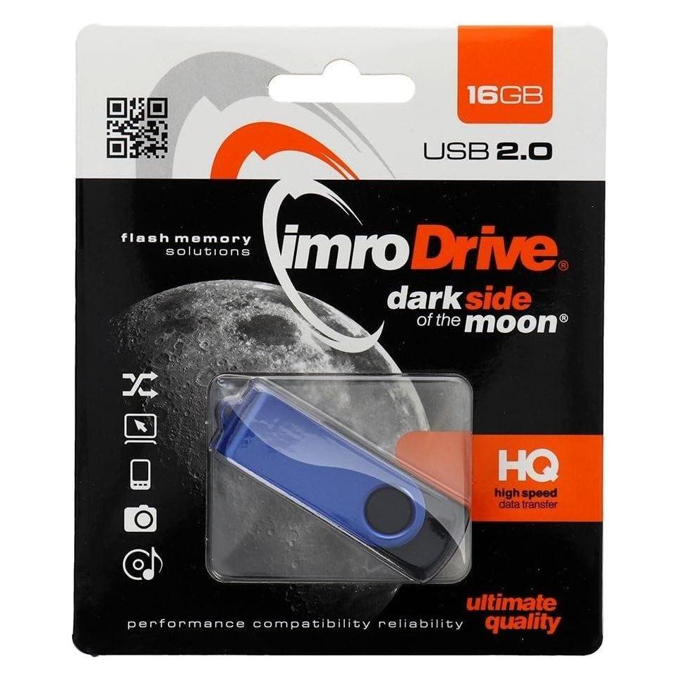 IMRO AXIS/16GB USB USB flash drive USB Type-A 2.0 Blue - 16 GB (16 GB, USB-A) (AXIS/16GB USB)
