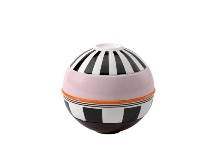 Villeroy & Boch – La Petite Boule Memphis Snacking-Set 5 teilig Bunt, Spülmaschinenfest, Mikrowellensicher, Geschirrset Modern, Außergewöhnliches Geschirr, Kugelgeschirr, Deko, Premium Porzellan