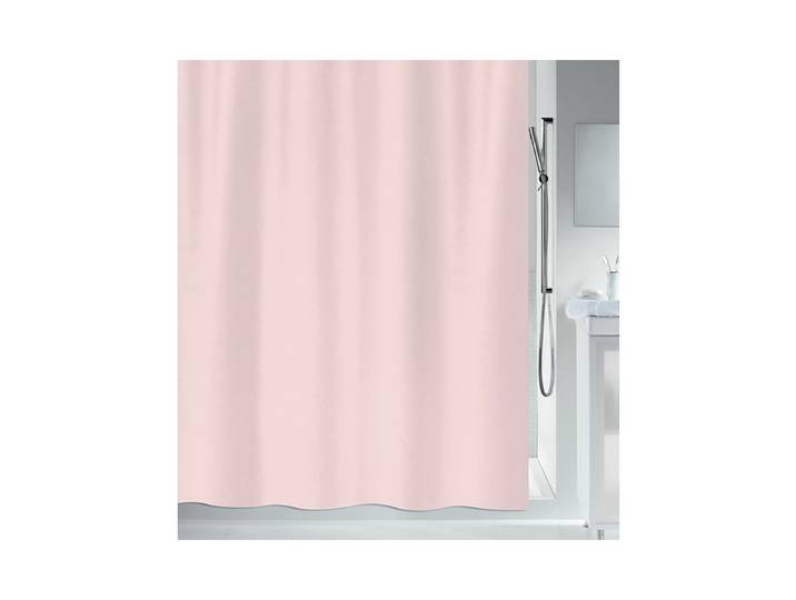 Spirella Primo Textilduschvorhang 180x200 cm Rosa