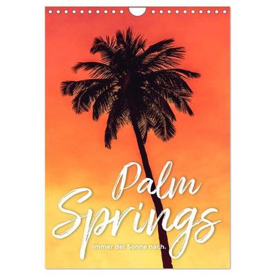 Palm Springs - Immer der Sonne nach. (Wandkalender 2027 DIN A4 hoch), CALVENDO Monatskalender