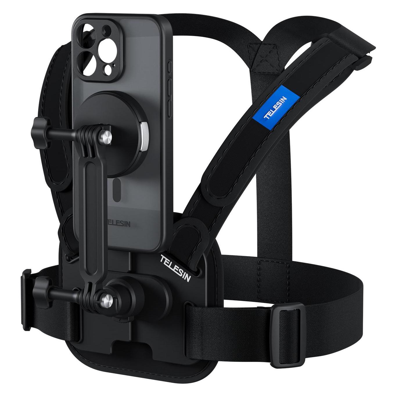Telesin Chest Mount w/ Case For iPhone 16 Pro (T-P2-CGP-01) (P2-CGP-01)