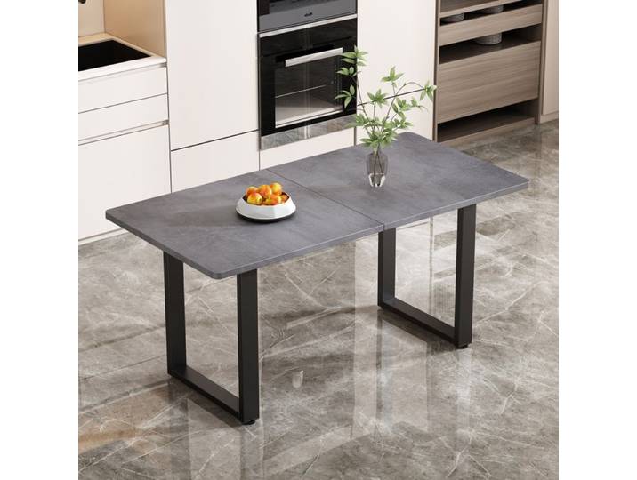 Table industriel - Zephmum - gris