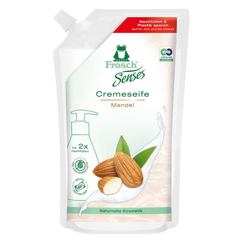 Frosch Mandelmilch (Flüssigseife, Handseife Nachfüllpackung, 500 ml) (1416222002)