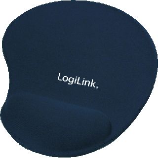 LogiLink Mauspad 220 mm x 200 mm blau