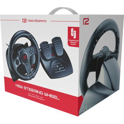 READY2GAMING Gaming-Lenkrad "Switch Racing Wheel", schwarz, Spielecontroller