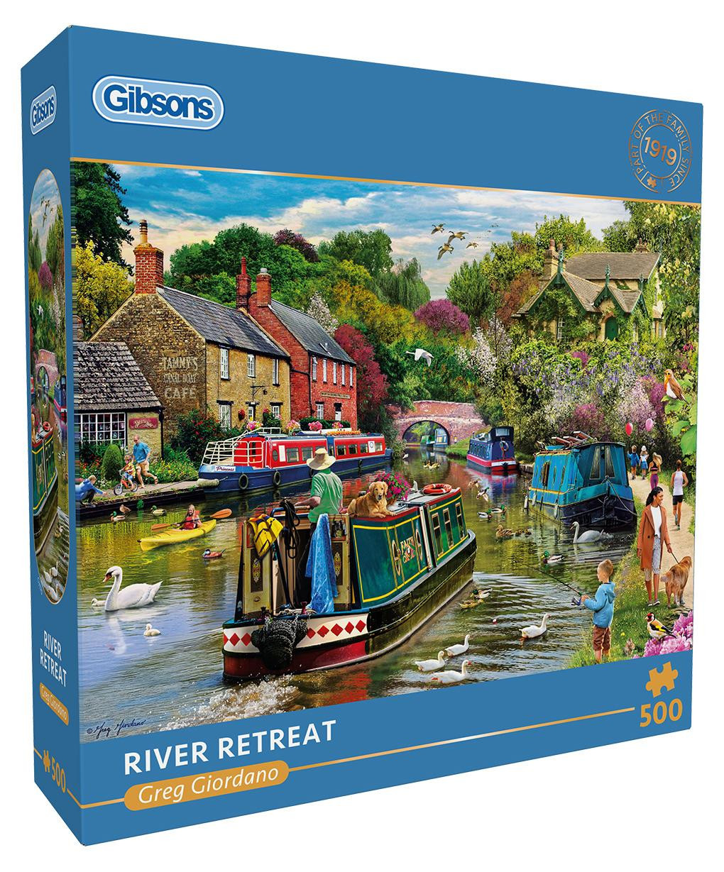 Gibsons River Retreat Puzzel, 500 stuks
