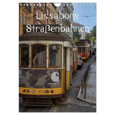 Lissabons Straßenbahnen (Wandkalender 2027 DIN A4 hoch), CALVENDO Monatskalender