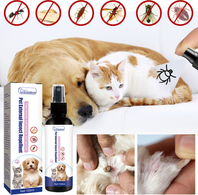 Happy Pet Pantry Natural Plant Based Flea & Tick Spray For Dogs & Cats Essential Oil Flea Treatment & Repellent Natural Plant Based Flea & Tick Spray For Dogs & Cats Essential Oil Flea Treatment & Repellent