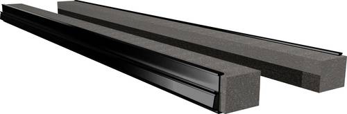 Rittal VX 8618.803 Kabeleinführungsleiste Blech Natur 4St.