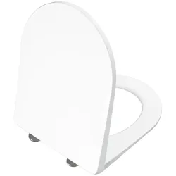 VitrA Universal Round WC-Sitz Superslim Wrap mit Absenkautomatik Edelweiß,208-401R009 208-401R009