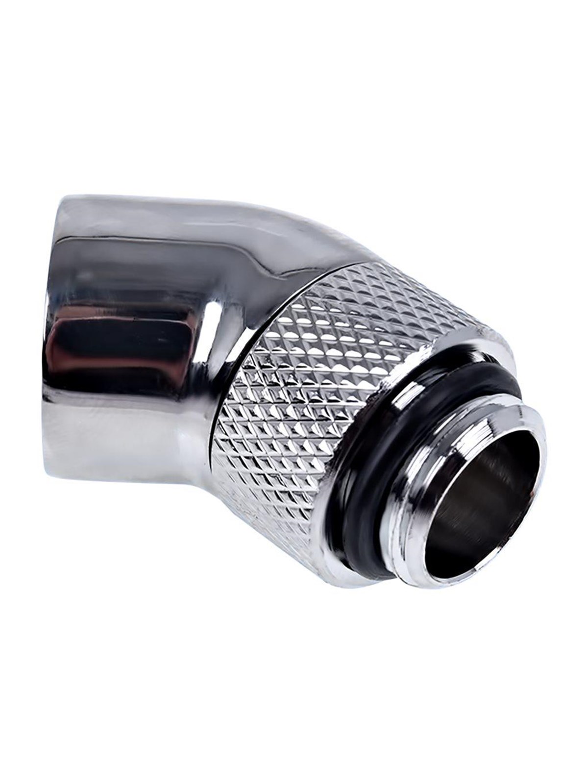 Alphacool Eiszapfen angled adaptor 45° rotatable G1/4 outer thread to G1/4 inner thread