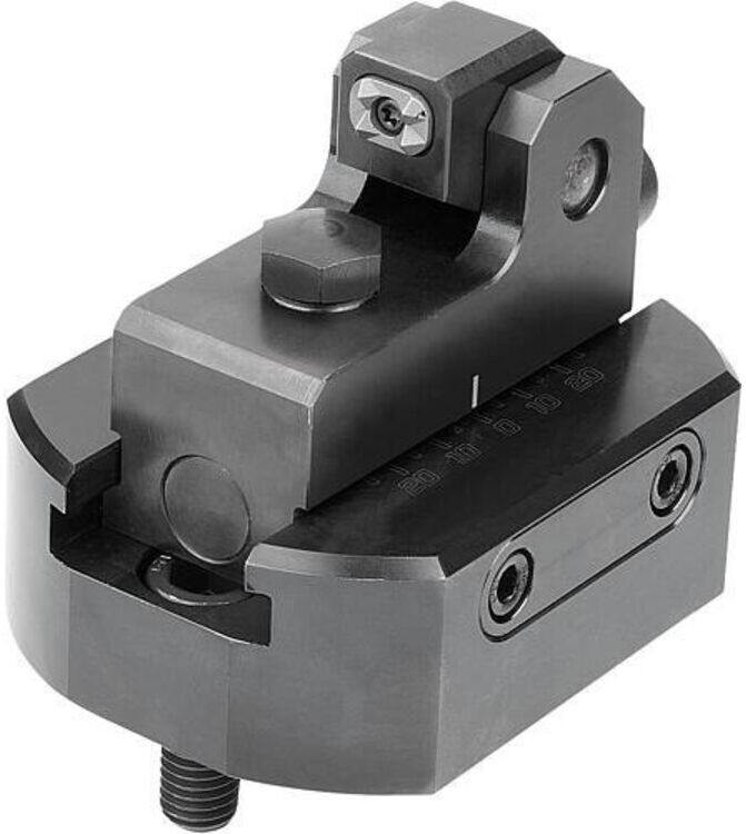 KIPP Spannelement mit Gripper Systemgröße 12 105 x 80 x 88mm Stahl brüniert (K2195.121050801)