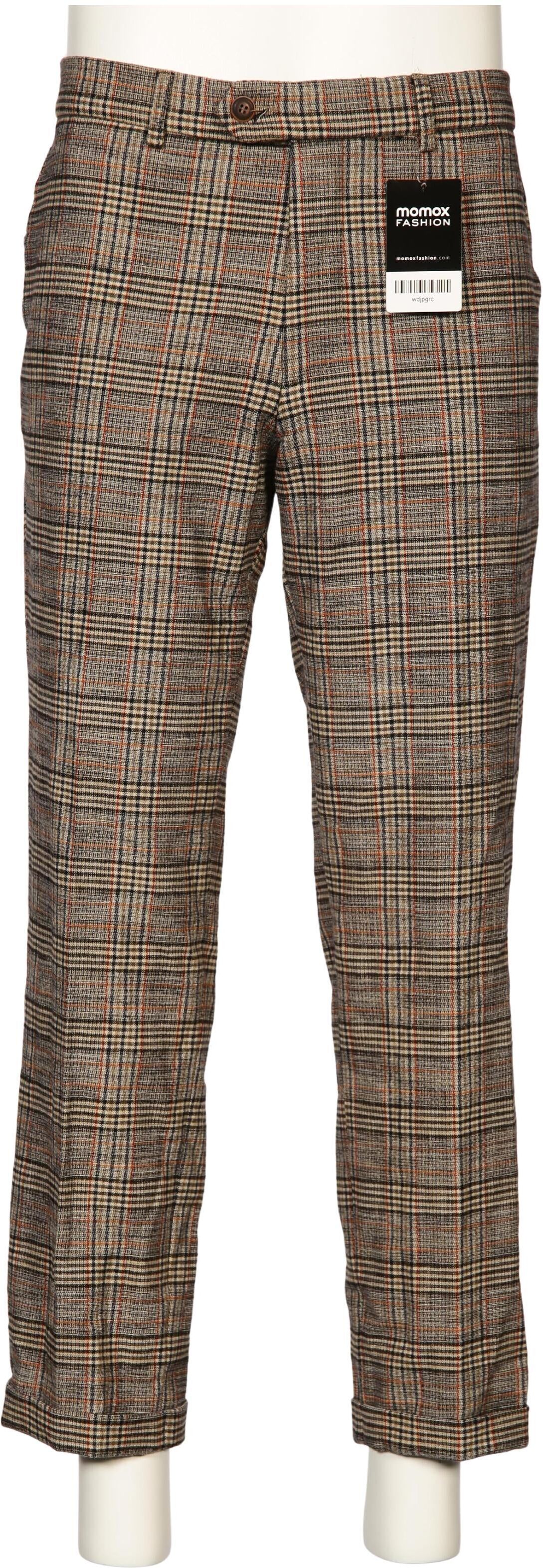 MeyEdlich Herren Stoffhose, Braun, Gr. EU 50, Synthetik / Elasthan / Viskose / Baumwolle - Second Hand