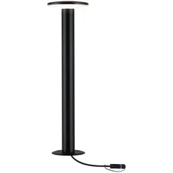 Paulmann Plug & Shine LED Pollerleuchte Plate EinzelleuchteIP44 3000K 6,1WAnthrazit 94312