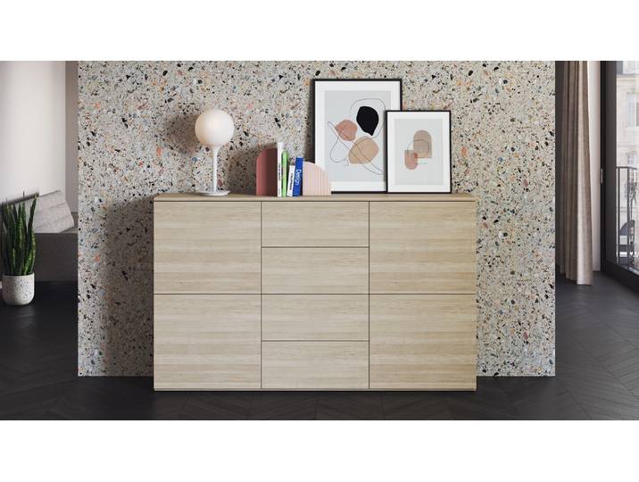 Commode en bois massif - buffet sur-mesure Chêne Blanc huilé