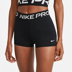 Nike Pro 3 Inch Damenshorts schwarz/weiß - XL