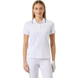Daily Sports Polo Back Print , weiss