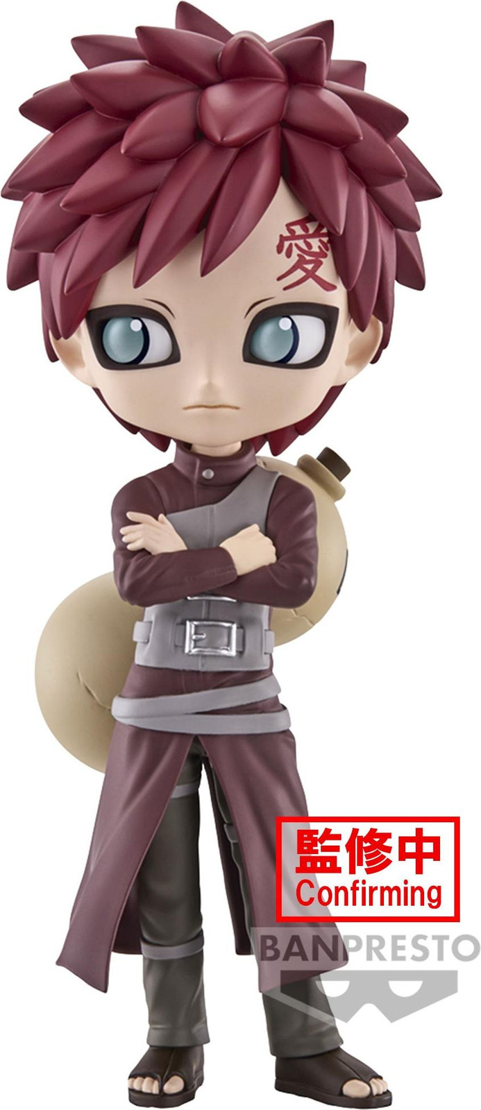 Banpresto Naruto Shippuden Gaara Q Posket beeldje, 14 cm
