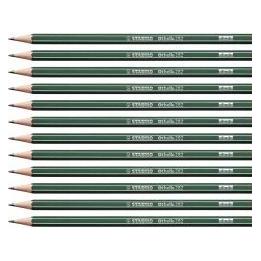 Stabilo Bleistift Othello, sechseckig, H"rtegrad: F (3 mm, F, 1x) (282/F)