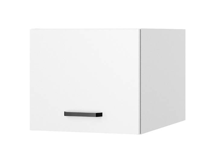 Meuble haut pour armoire haute 40cm Blanc/Blanc