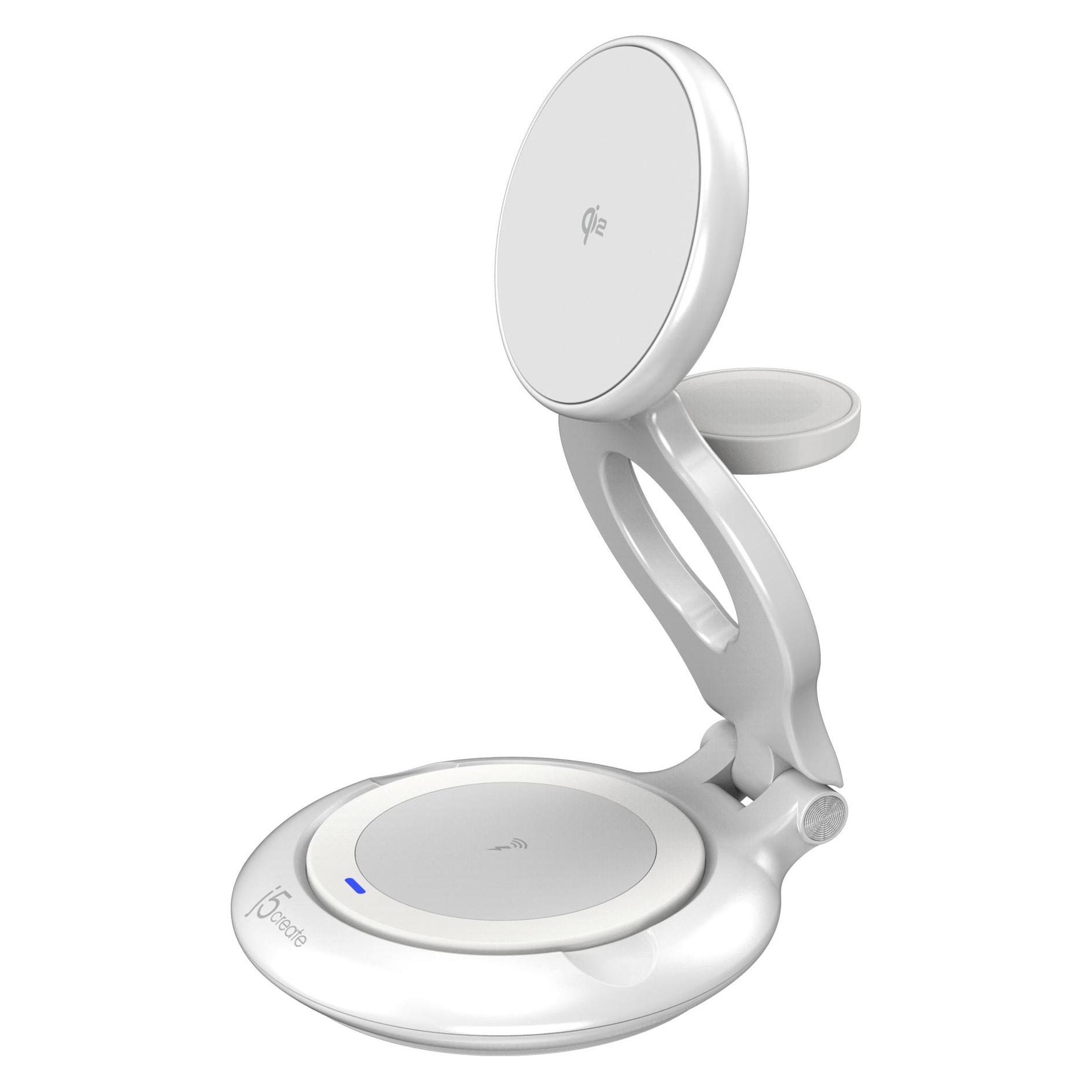 j5Create QI2 3-IN-1 MAGNETIC FOLDABLE (15 W) (SVCCK67-EXW2)