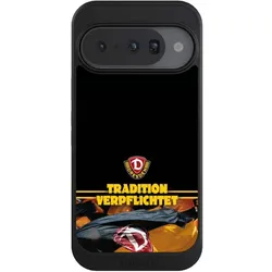 Nivocase Hülle für Google Pixel 10 Handyhülle NIVOcore Case Schwarz Fanartikel SG Dynamo Dresden SGD (Google Pixel 10), Smartphone Hülle, Schwarz