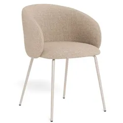 2er-Set Actona Stuhl Eleanor Stoff Beige