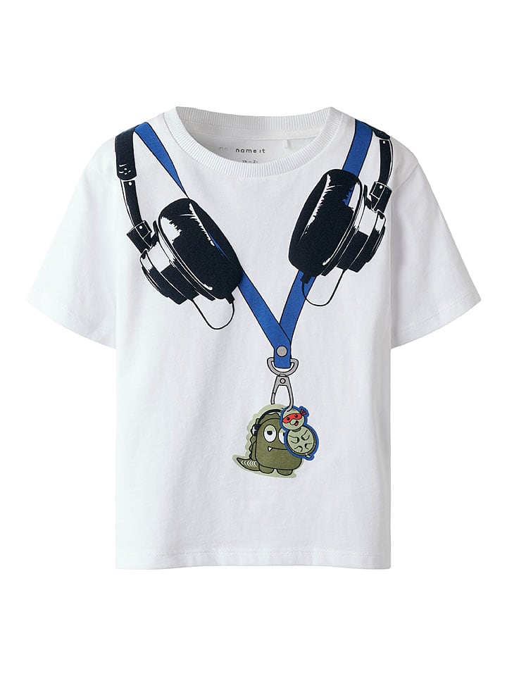 name it Shirt "Henni" in Weiß - 98