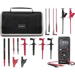 VOLTCRAFT VC-232 Multimeter mit MLSet-100 Messleitungen und Tasche VC-12884300+VC-18652745