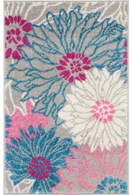 Nourison Passion Abstract Modern Floral Area Rug
