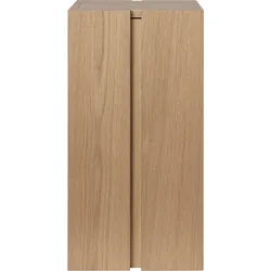 Parcel Postament 60 cm, natürliche Eiche