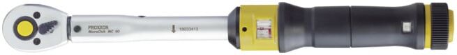 Proxxon Clé dynamométrique MicroClick MC 60, pour 12 - 60 Nm (23350)