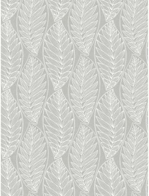 Seabrook Designs Kira Leaf Husk Unpasted Wallpaper