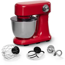 Bella Evo Küchenmaschine   Planetarisches Rührsystem   3 Rühraufsätze   1500 W   5 l Rot