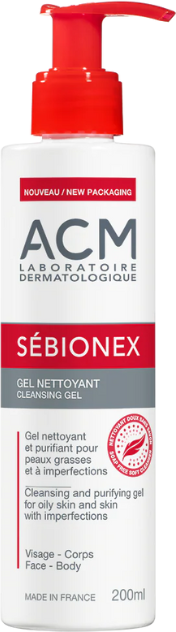 ACM Laboratoires Sébionex Gel de Limpeza 200ml