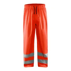 Warnschutz-Regenhose "1384" Level 1 - 4XL - Rot