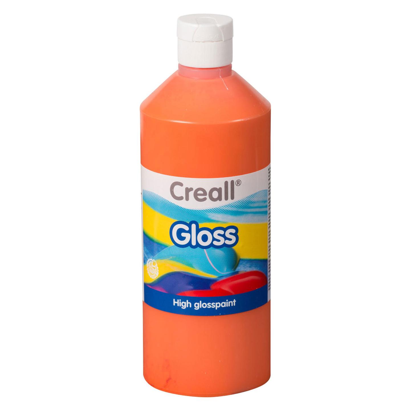 Creall Gloss Glansverf Oranje, 500ml (500 ml) (20107778)