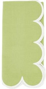 Saro Lifestyle Scalloped Hem Napkin (Set of 4)