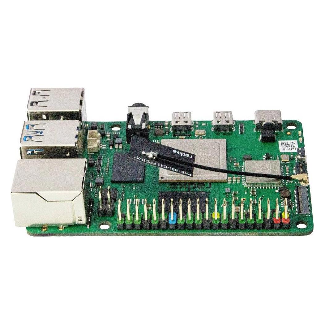 Allnet Rock Pi 4 Model C+ 4GB RK3399T mit Dualband 2.4/5GHz WLAN/Bluetooth 5.0 (ROCK4C+4GBW)