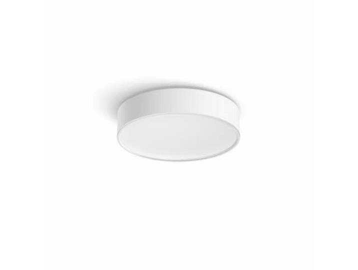 Philips HUE Led-Deckenleuchte White Ambiance Enrave S, Weiß, Metall, 6.6 cm, Smartphone-Steuerung, Lampen & Leuchten, Innenbeleuchtung, Smart-Home-Lampen, Smart Home Deckenleuchten