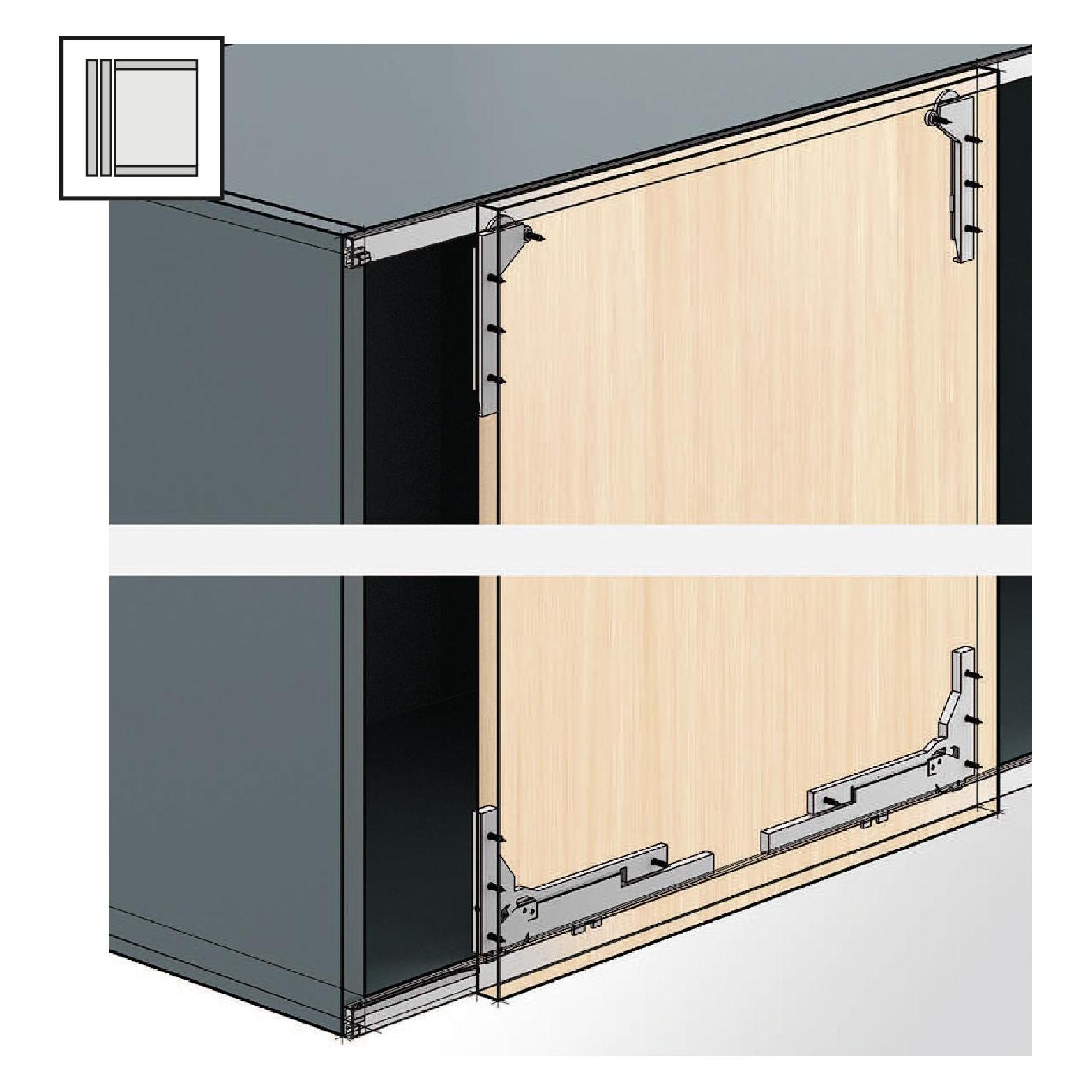 Hettich Schiebetürbeschläge SlideLine M, Forslide (9156338)