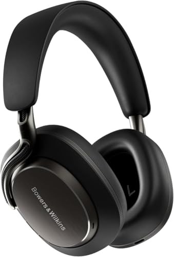 Bowers & Wilkins Px8 S2 Draadloze Over-Ear Hoofdtelefoon met Noise Cancelling en Hi-Res Audio - Onyx Zwart