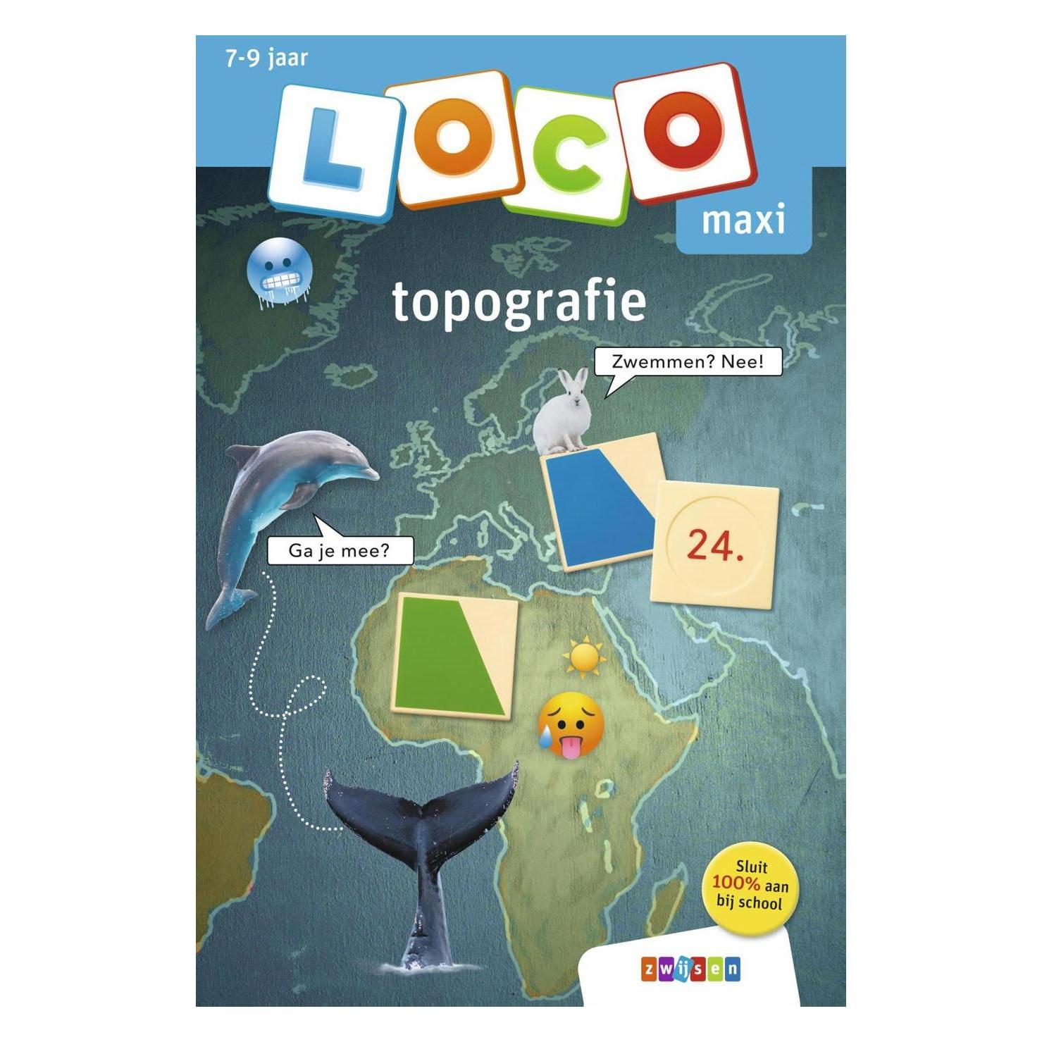 WPG Maxi Loco Topographie (7-9 Jahre) (Niederländisch, 7 - 9 Jahre) (24919902)