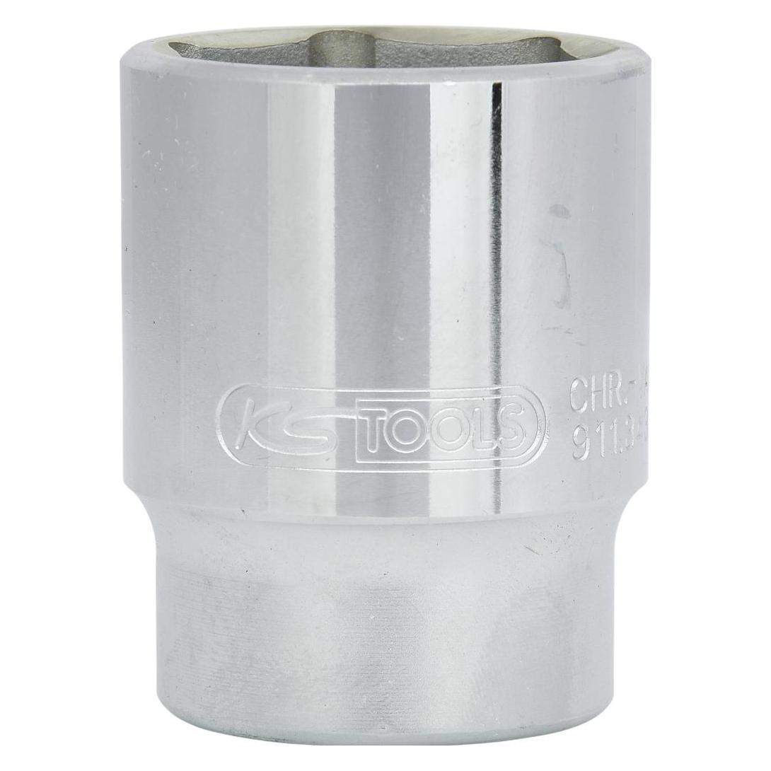 KS Tools Werkzeuge-Maschinen GmbH 3/4"" Sechskant-Stecknuss, kurz, 32mm, auf Hänger (32 mm) (911.3432-E)