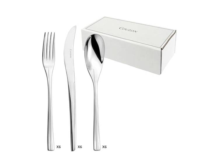Couzon C21900MBA1B82 Persane 18-teiliges Besteckset für Vorspeisen, Käse, Dessert für 6 Personen