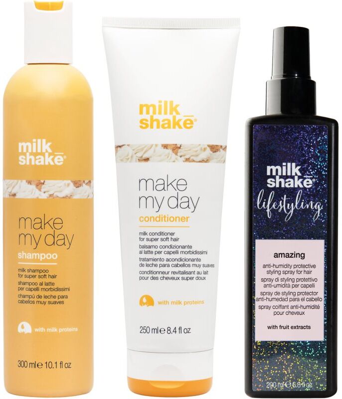 milk_shake® Three pack Amazing + Make My Day ensemble pour des cheveux brillants et doux