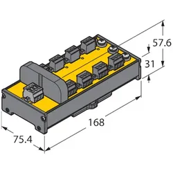 Turck Verteilerbaustein JRBS-40DC-8RV