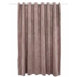vidaXL Verdunkelungsvorhang mit Metallösen Samt Antik-Rosa 290x245 cm