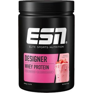 ESN Proteinpulver Designer Whey Protein, 908g, 23g Protein je Portion (30g), Strawberry Cream