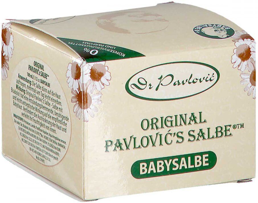 Original Pavlovic Babysalbe mit Kamille 100ml